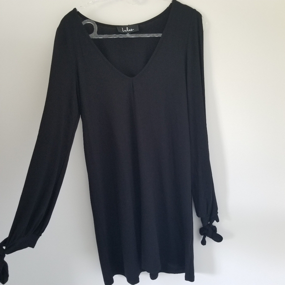 Lulus Glory of Love Split Sleeve Size S Whimsigoth Witchy Vamp Mini Party Dress - Picture 3 of 14